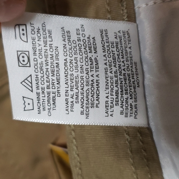 Nwt LEE Men's Dungarees Belted Wyoming Cargo Short, Color Russet Size 42. - Picture 8 of 15